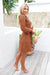 The Dakota Dress - Brown - Sparrow & Finch Boutique