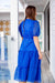 The Deliza Dress - Blue - Sparrow & Finch Boutique