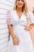 The Deliza Dress - White - Sparrow & Finch Boutique