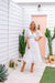 The Deliza Dress - White - Sparrow & Finch Boutique
