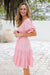 The Dixie Dress - Light Blush Gingham - Sparrow & Finch Boutique