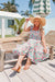 The Dorothy Dress - Pink Posy - Sparrow & Finch Boutique
