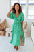 The Eclipse Dress - Green Orchard - Sparrow & Finch Boutique