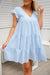 The Elford Dress - Baby Blue - Sparrow & Finch Boutique