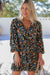 The Ellie Dress - Navy Blossom - Sparrow & Finch Boutique