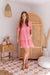 The Eloise Dress - Rouge Pink - Sparrow & Finch Boutique