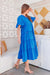 The Elyse Dress - Blue Lapis - Sparrow & Finch Boutique