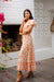 The Ember Dress - Apricot Delight - Sparrow & Finch Boutique