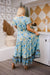 The Ember Dress - Byron Blue - Sparrow & Finch Boutique