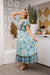 The Ember Dress - Byron Blue - Sparrow & Finch Boutique