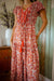 The Ember Dress - Paisley Red - Sparrow & Finch Boutique