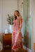 The Ember Dress - Paisley Red - Sparrow & Finch Boutique