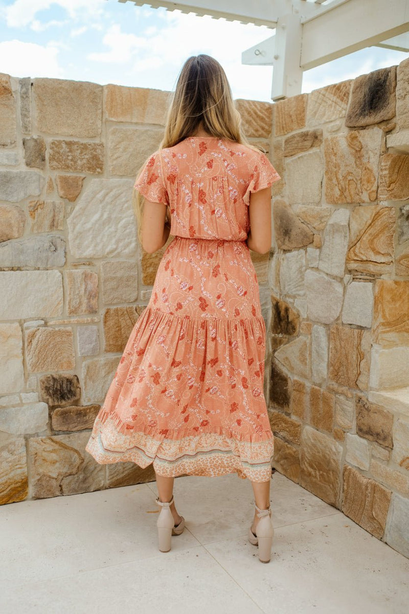 The Ember Dress - Rust