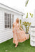 The Ember Dress - Tropical Peach - Sparrow & Finch Boutique