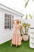 The Ember Dress - Tropical Peach - Sparrow & Finch Boutique
