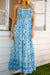The Embry Dress - Pacific Blue - Sparrow & Finch Boutique