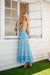 The Embry Dress - Pacific Blue - Sparrow & Finch Boutique