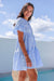 The Emerson Dress - Blue Gingham - Sparrow & Finch Boutique
