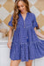 The Emerson Dress - Checkered Navy - Sparrow & Finch Boutique