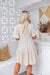 The Emerson Dress - Checkered Sand - Sparrow & Finch Boutique