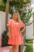 The Emerson Dress - Coral Bloom - Sparrow & Finch Boutique