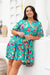 The Emerson Dress - Green Fiesta - Sparrow & Finch Boutique