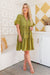 The Emerson Dress - Matcha - Sparrow & Finch Boutique