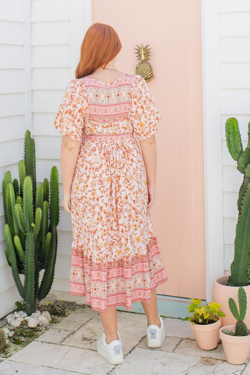 The Enya Dress - Azalea