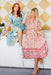 The Enya Dress - Azalea - Sparrow & Finch Boutique