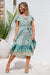 The Enya Dress - Mint - Sparrow & Finch Boutique