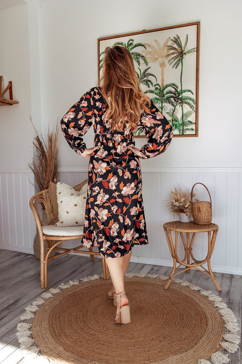The Eternity Dress - Maple Leaves