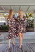 The Eternity Dress - Maple Leaves - Sparrow & Finch Boutique