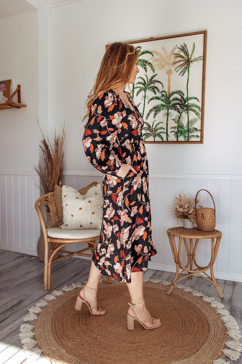 The Eternity Dress - Maple Leaves