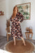 The Eternity Dress - Maple Leaves - Sparrow & Finch Boutique