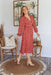 The Eternity Dress - Ruby Garden - Sparrow & Finch Boutique