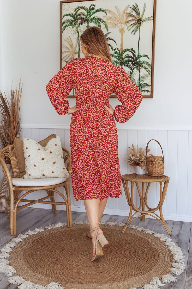 The Eternity Dress - Ruby Garden
