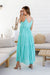 The Evelyn Dress - Bright Lime - Sparrow & Finch Boutique