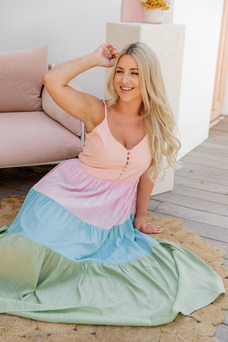 The Evelyn Dress - Calypso