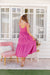 The Evelyn Dress - Hot Pink - Sparrow & Finch Boutique