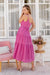 The Evelyn Dress - Hot Pink - Sparrow & Finch Boutique