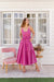 The Evelyn Dress - Hot Pink - Sparrow & Finch Boutique