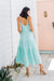 The Evelyn Dress - Mint Gingham - Sparrow & Finch Boutique