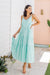 The Evelyn Dress - Mint Gingham - Sparrow & Finch Boutique