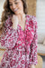 The Evie Dress - Berry Desire - Sparrow & Finch Boutique
