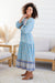 The Evie Dress - Blue Skies - Sparrow & Finch Boutique