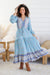 The Evie Dress - Blue Skies - Sparrow & Finch Boutique
