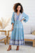 The Evie Dress - Blue Skies - Sparrow & Finch Boutique