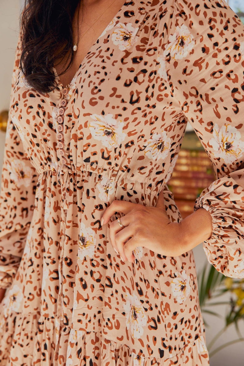The Evie Dress - Leo Blush