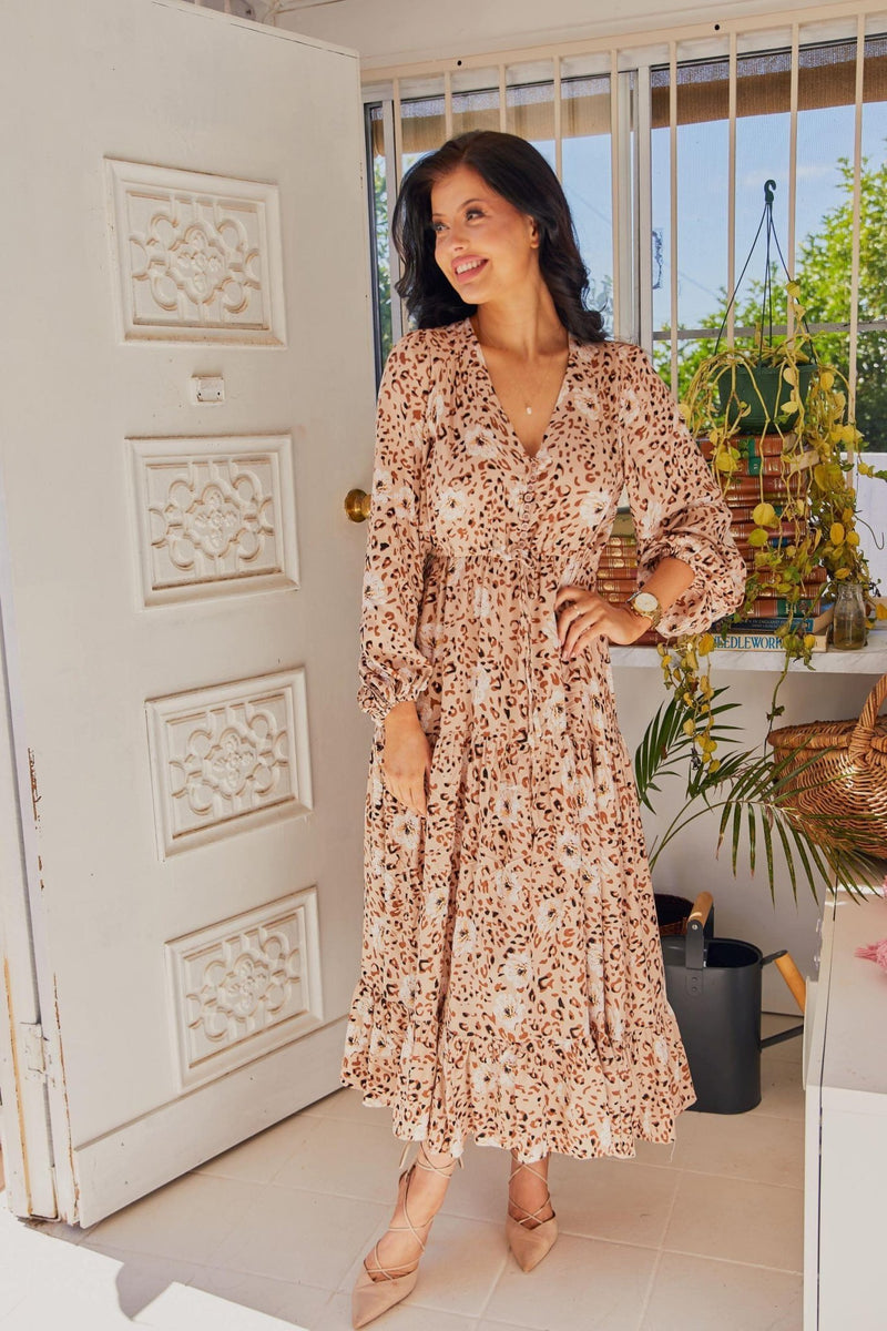 The Evie Dress - Leo Blush