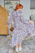 The Evie Dress - Navy Floral - Sparrow & Finch Boutique